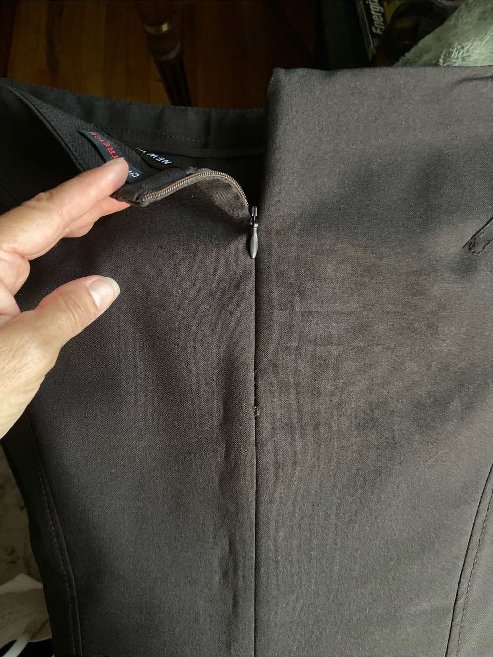 New York & Company Brown Classic Pencil Skirt - Picture 5 of 5